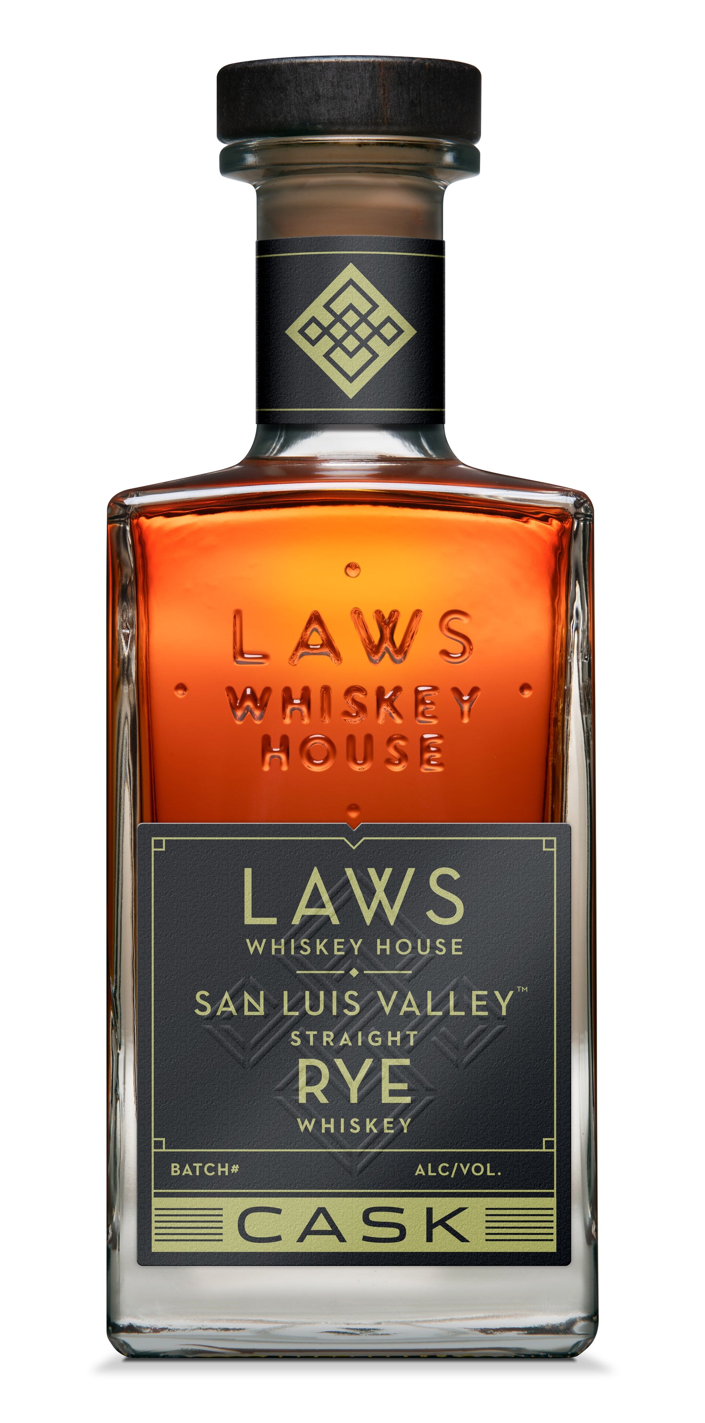 Laws Whiskey House San Luis Valley Straight Rye Whiskey (Cask Proof)