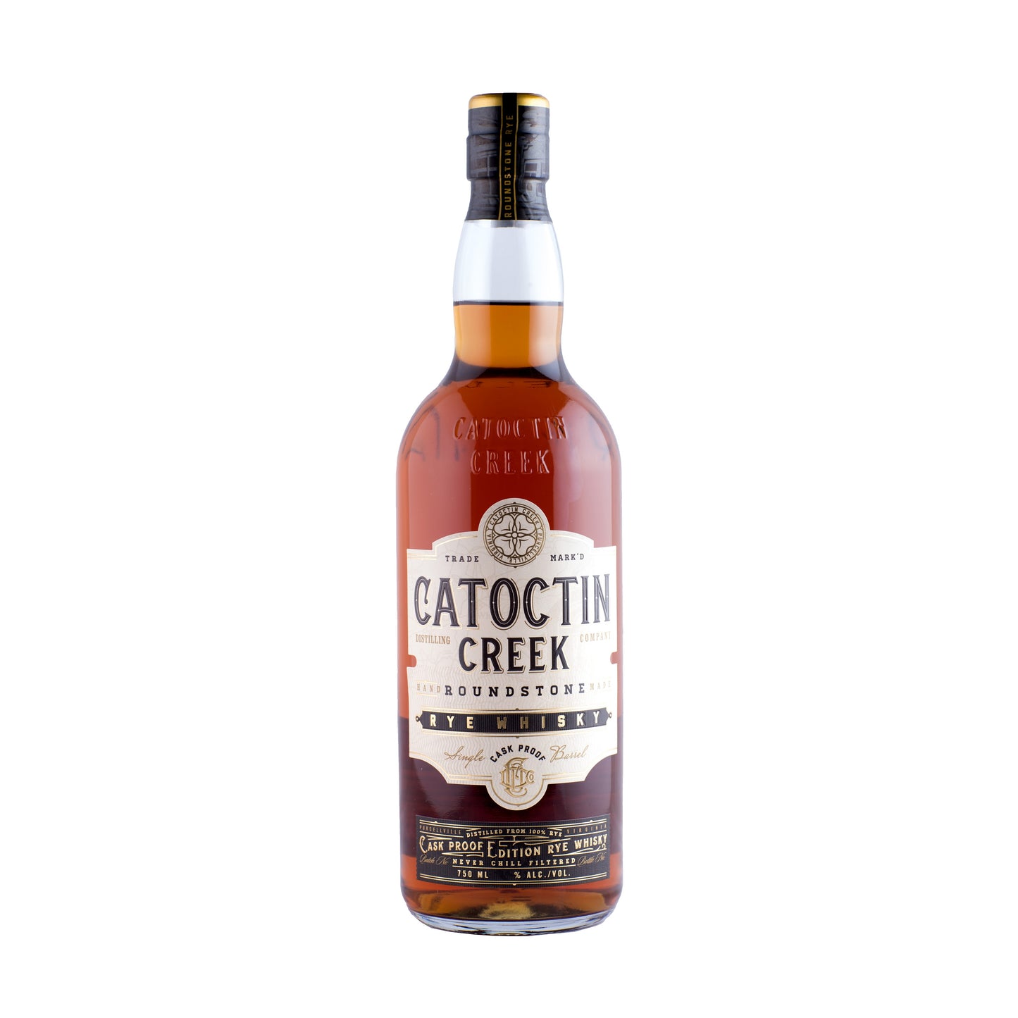 Catoctin Creek Roundstone Rye Whiskey (Cask Proof)