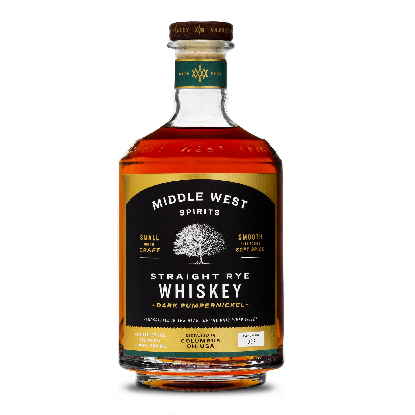 Middle West Spirits Straight Rye Whiskey - Dark Pumpernickel