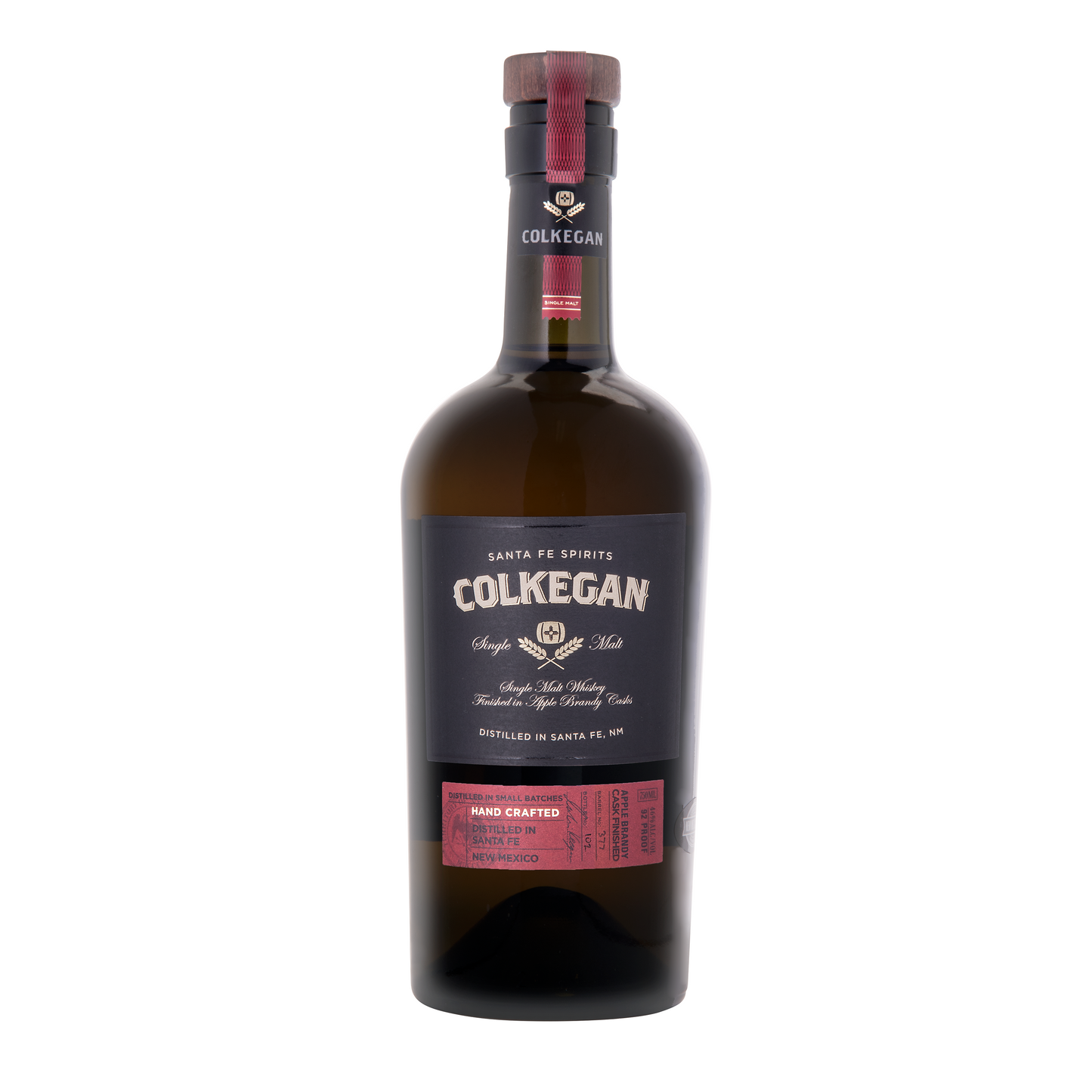 Santa Fe Spirits Colkegan American Single Malt Apple Brandy Finish