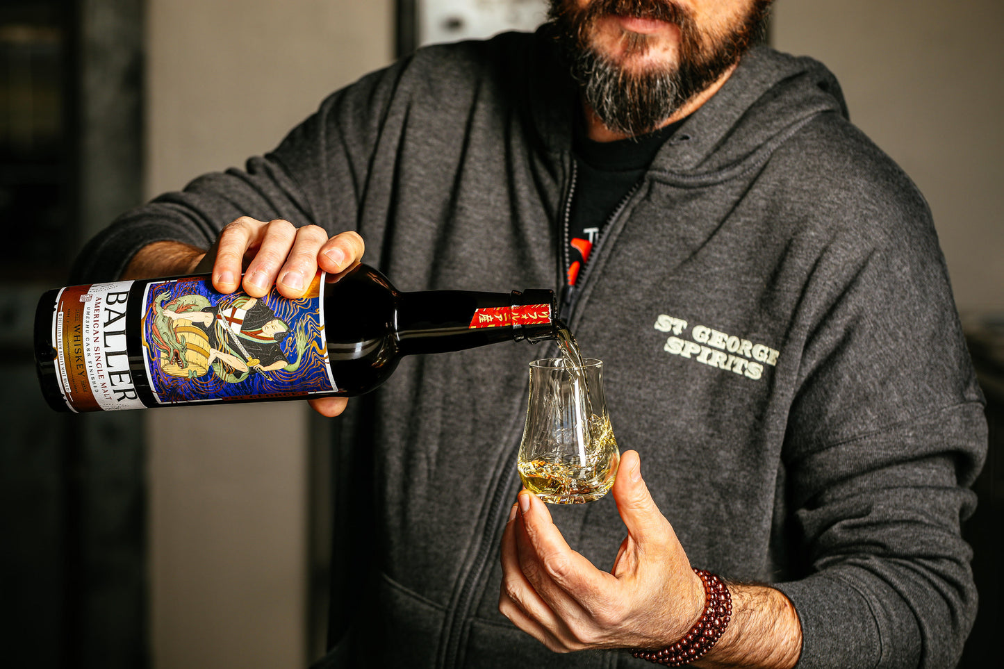 St. George Spirits Baller American Single Malt Whiskey