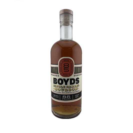 Boyds Single Barrel Whiskey