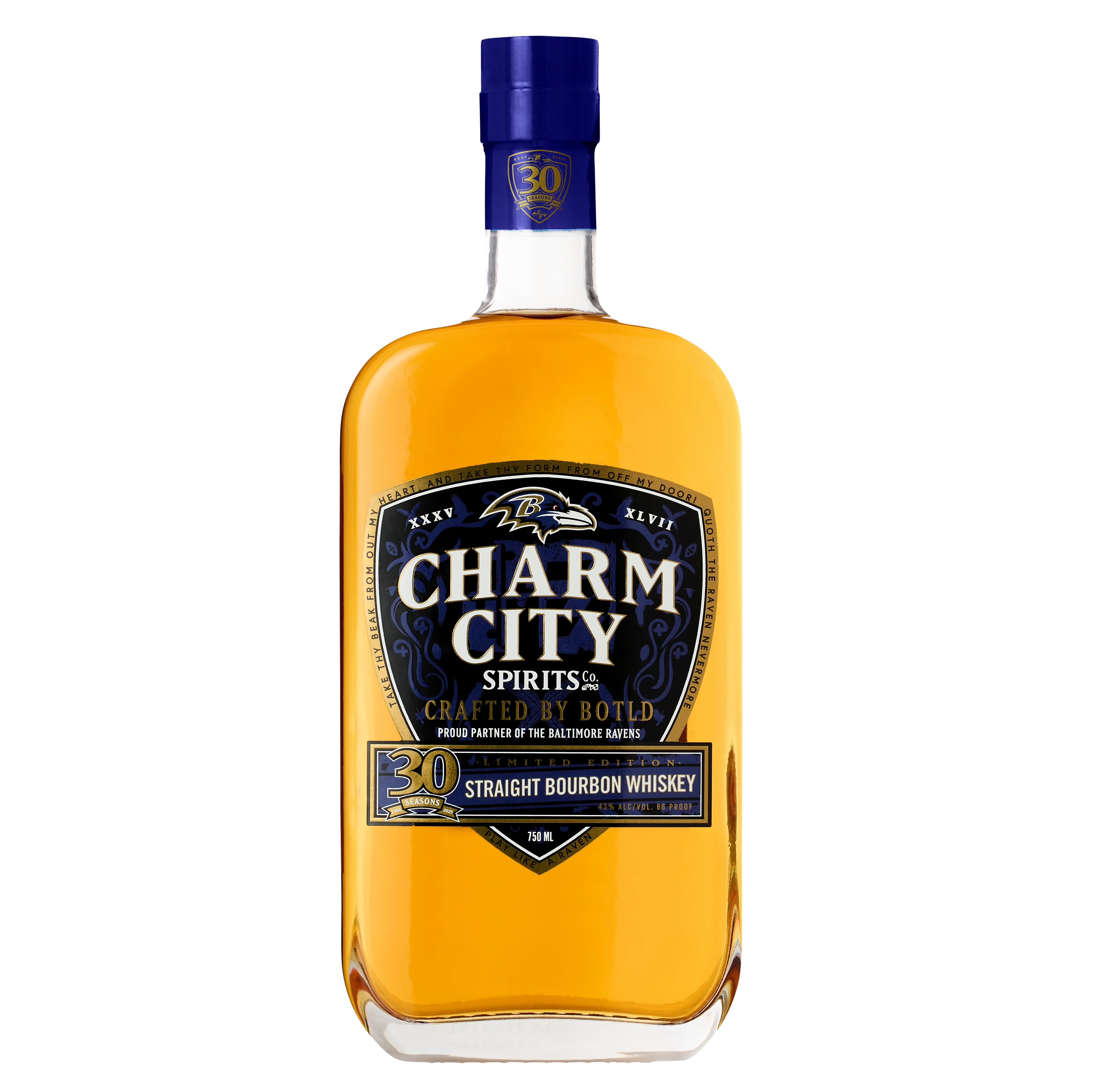 Charm City Spirits Straight Bourbon Whiskey – BOTLD