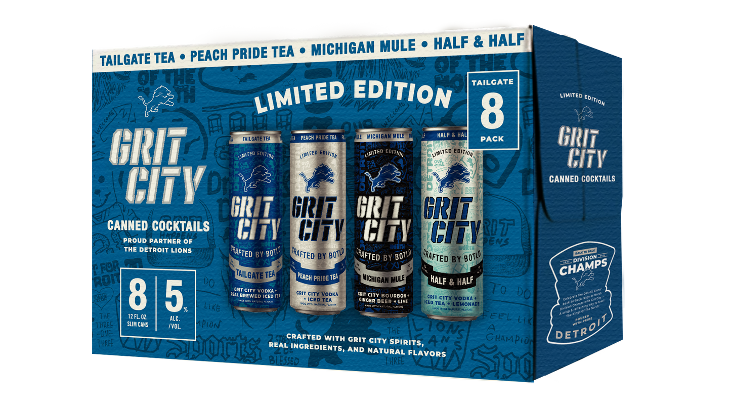Grit City Canned Cocktails 8-Pack