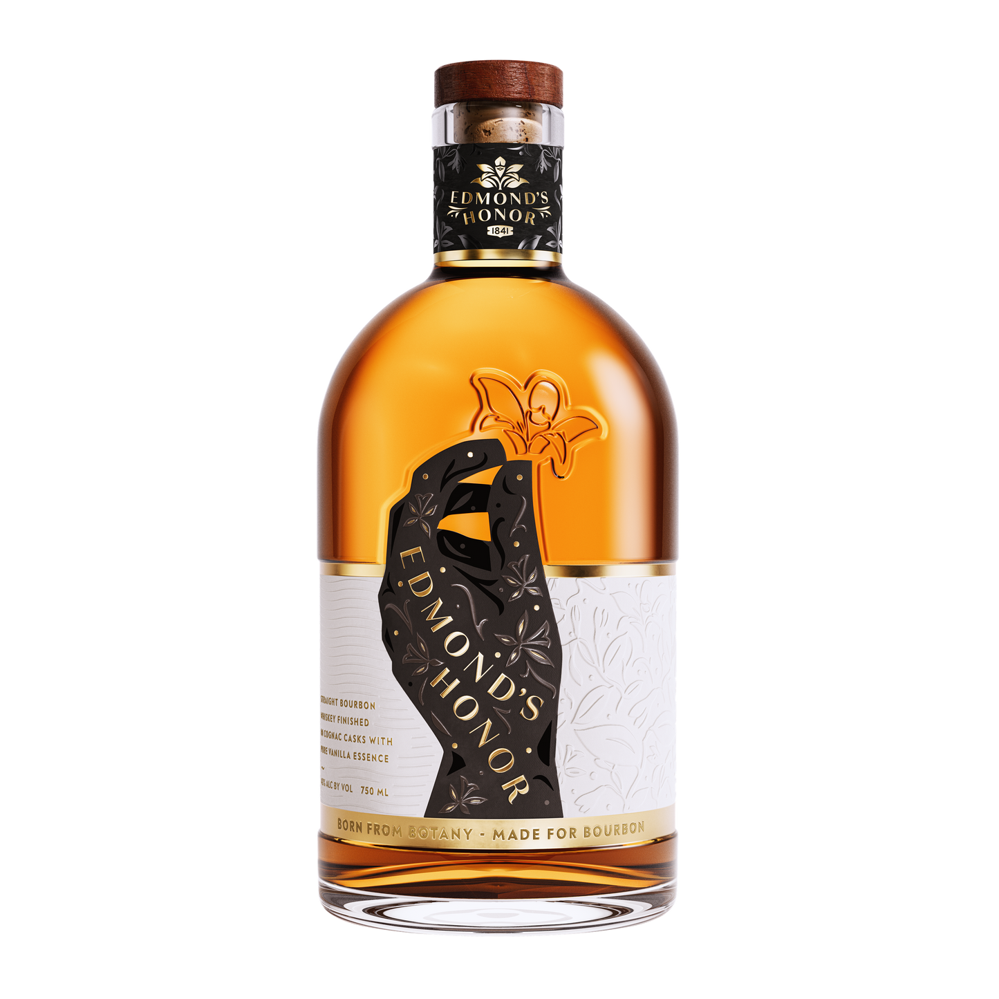 Edmond's Honor Straight Bourbon Whiskey Finished in Cognac Casks