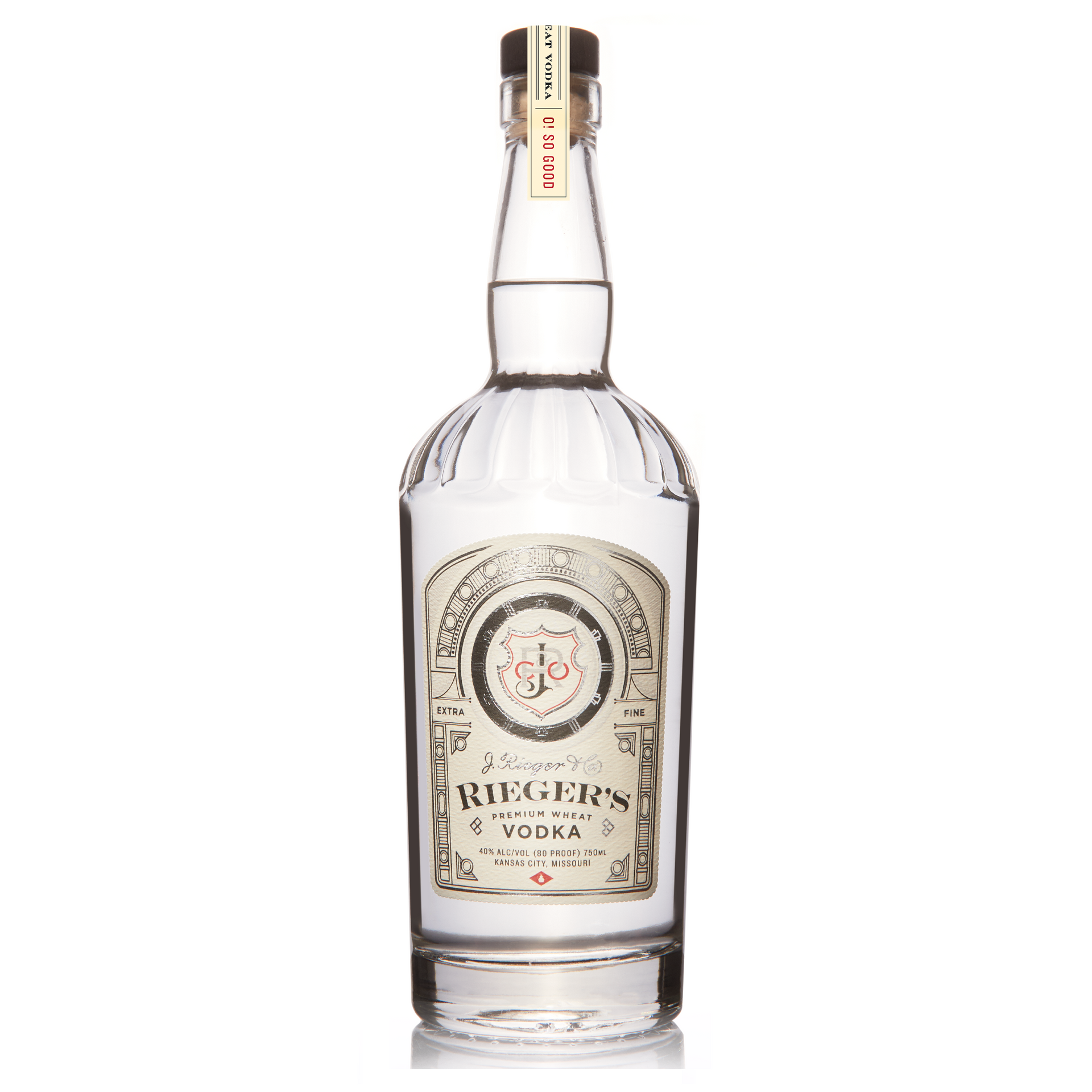 J.Rieger & Co. Premium Wheat Vodka – BOTLD