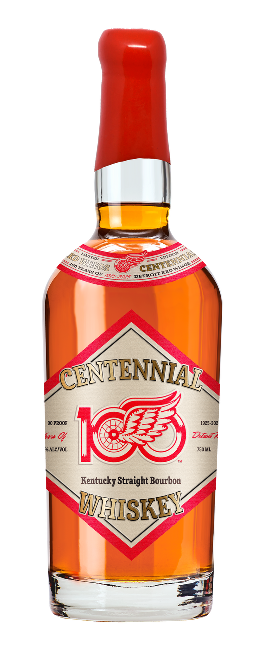Detroit Red Wings Kentucky Straight Bourbon Whiskey Centennial Edition