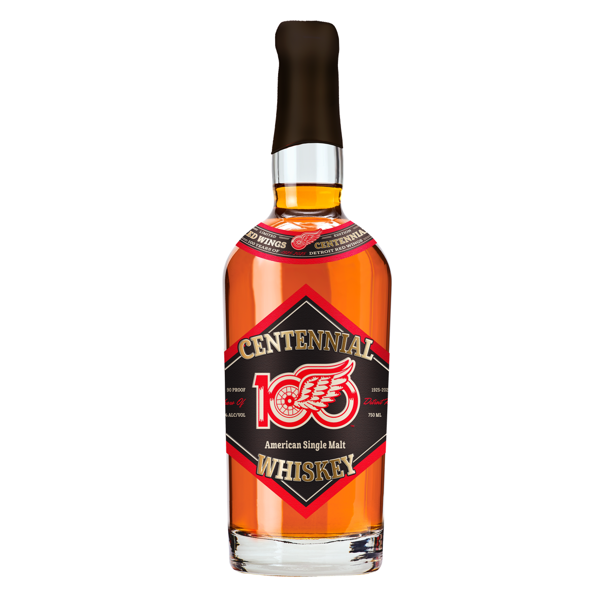 Detroit Red Wings Single Malt Whiskey Centennial Edition