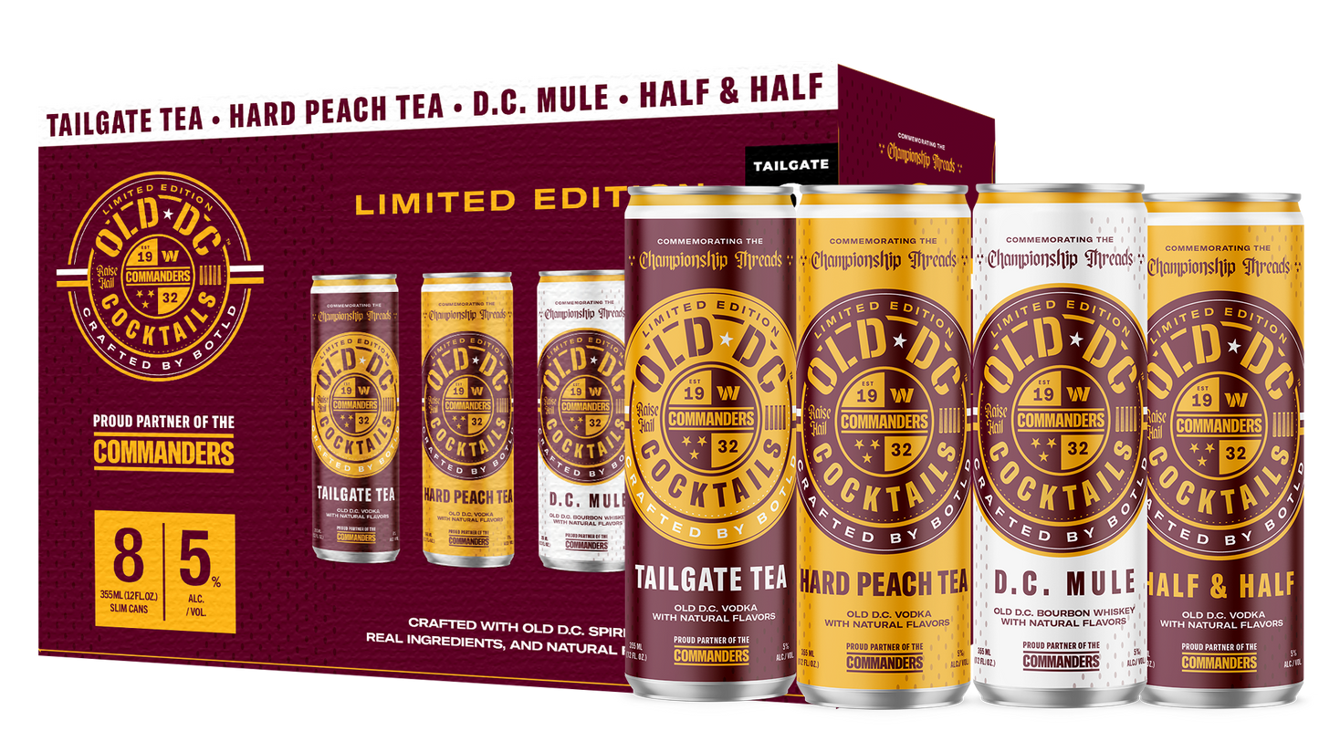 Old DC Spirits Canned Cocktails Variety Pack